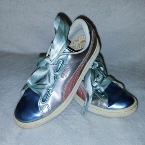 Puma Metallic Multicolored Sneakers Ribbon Laces